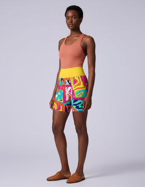 Mana Yoga Shorts Yoga Shorts — Dripper