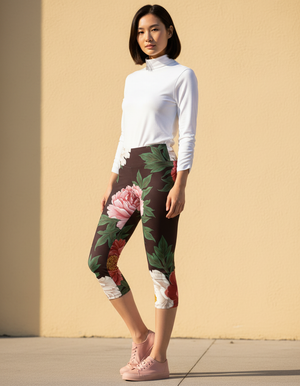 Chinese Collection Capri Leggings capri leggings
