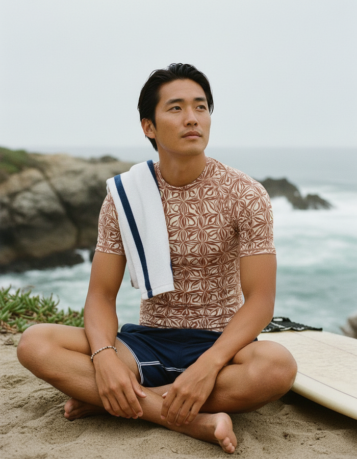 Rashguard — Men's Coffee Bean Chord