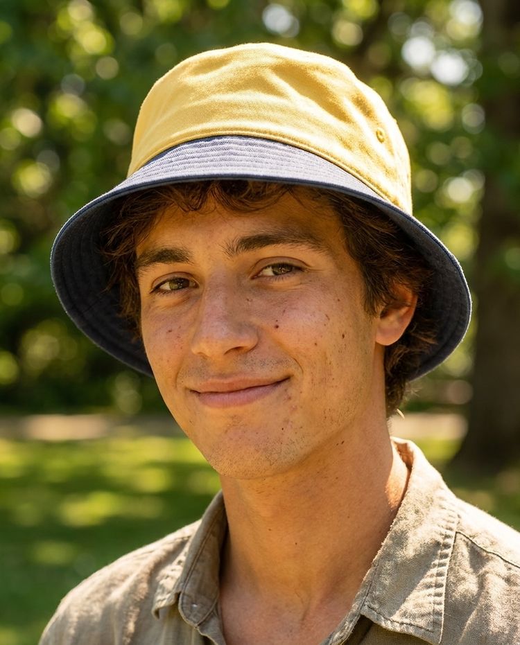 Denim Daisy bucket hats