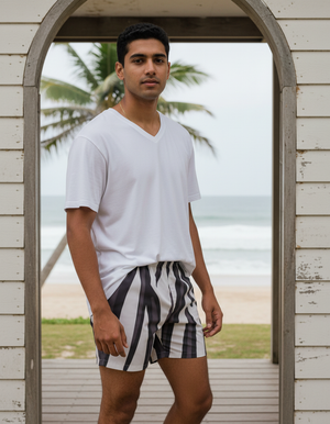Burnished Lilac Zest men's swim trunks