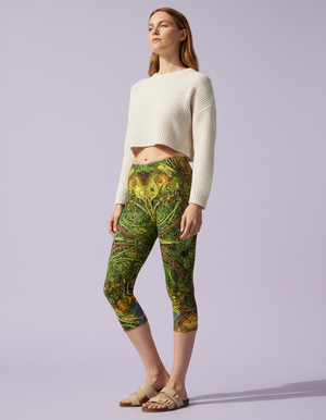 Elysium Leggings Capri Leggings — Dripper
