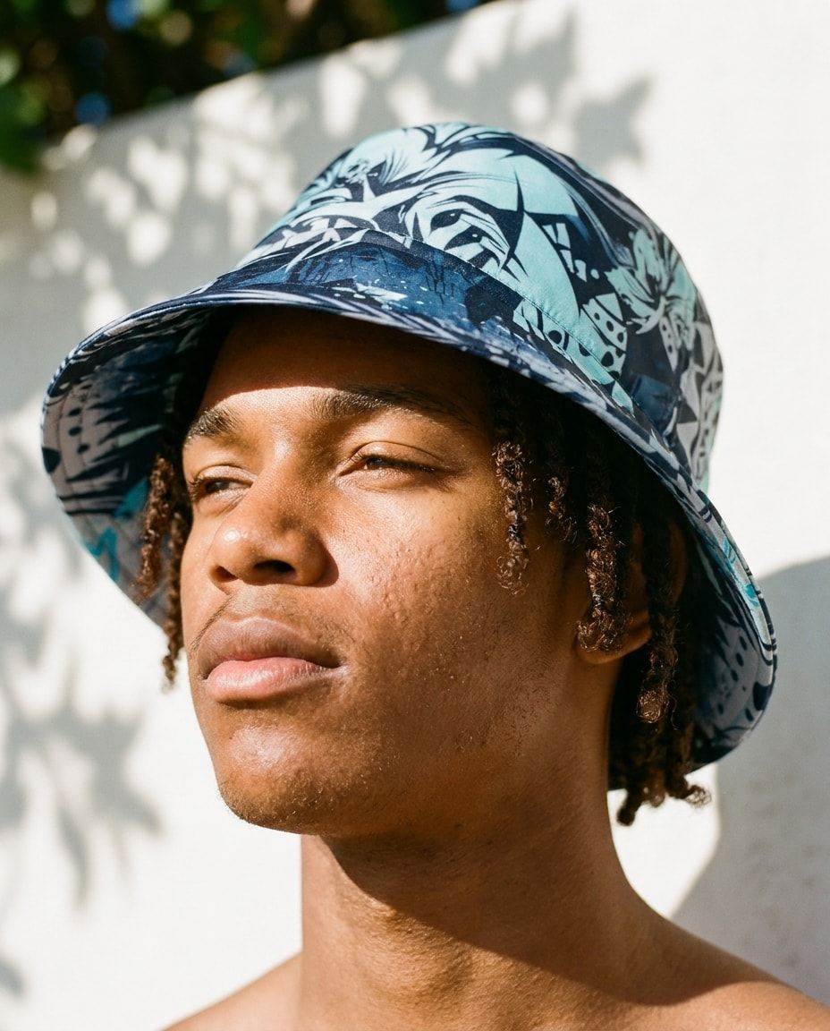 Blue Aura Koa Lehua bucket hats — view 1 of 2