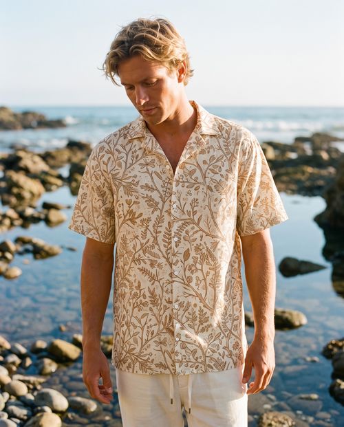 Kiawe men's hawaiian shirts