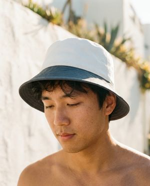 Steel & Cloud bucket hats