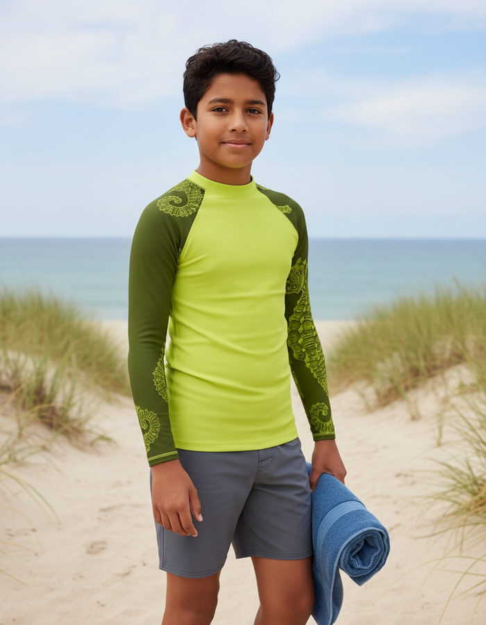 Rashguard — Youth Acacia Abyss