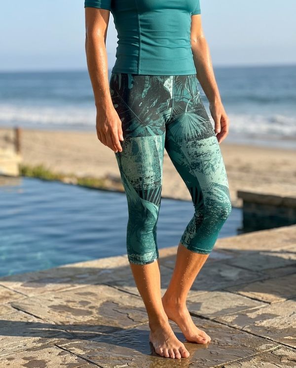 Ocean Drive Capri Leggings capri leggings