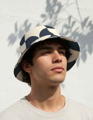 Mosaic bucket hats
