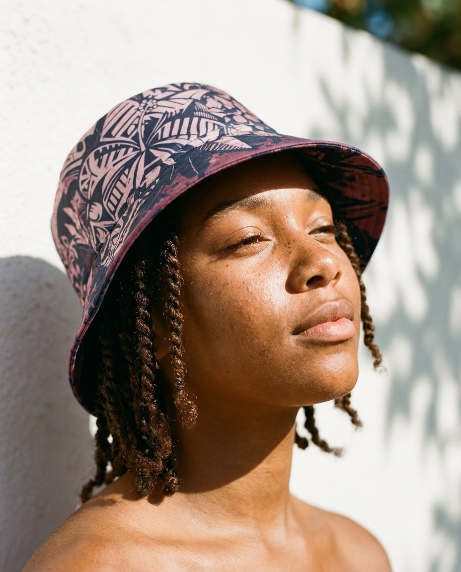 Bucket Hat in Rhodonite Lani Kai