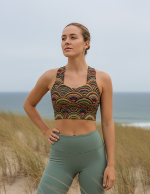 Japanese Collection longline sports bras