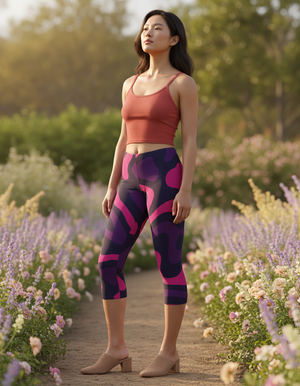 Lustre Capri Leggings Capri Leggings — Dripper
