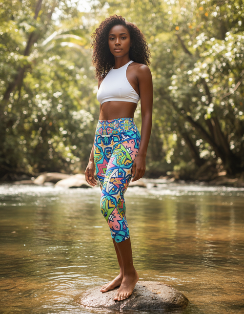 Prism capri yoga leggings