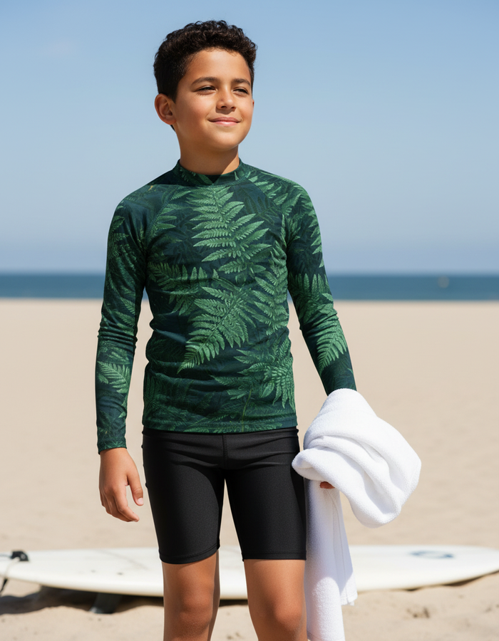Rashguard — Youth Alexandrite Emerald