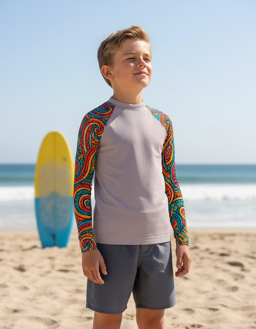 Spectrum Kids Rash Guard Kids Rash Guard — Dripper