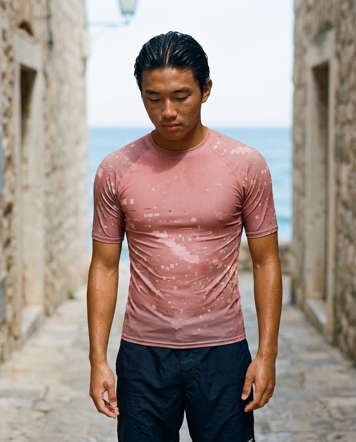 Rashguard — Men's Tea Rose Nova