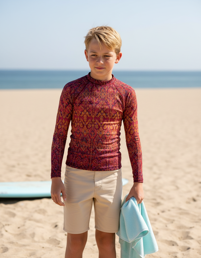 Rashguard — Youth Amaranth Siam