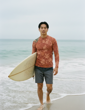 Men's Coral Kumo men's rashguards