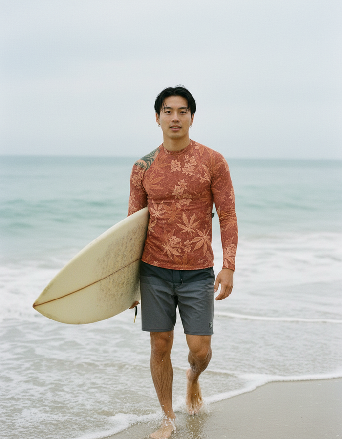 Rashguard — Men's Coral Kumo