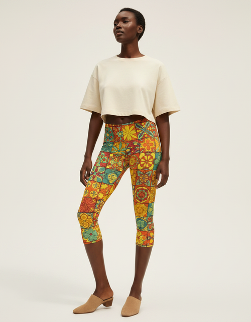 Chroma capri leggings
