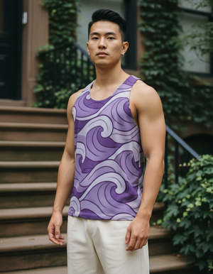 Rhodonite Ebb Tank Top Men's Tank Top — Dripper