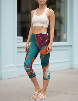 Spectrum Capri Leggings bikini — Dripper