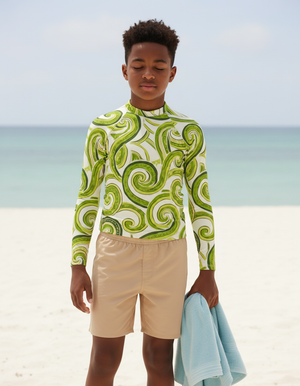 Youth Lime Spectrum youth rashguards