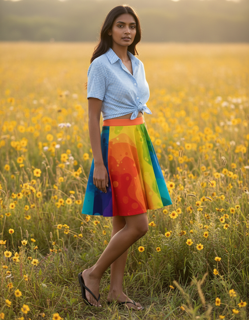 Prism Skater Skirt Skater Skirt — Dripper