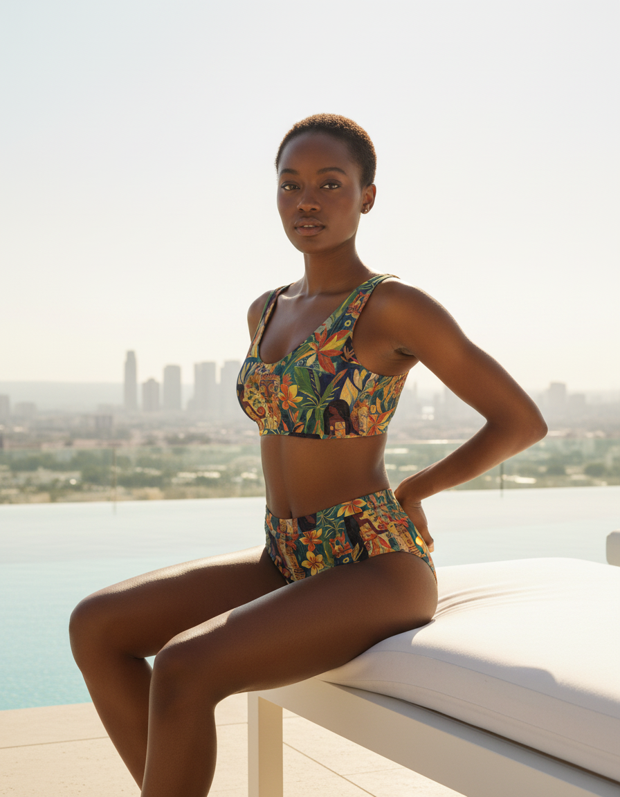 Tiare High-Waisted Bikini Top