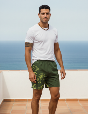 Lime Seraph Men's Swim Trunks Men's Swim Trunks — Dripper