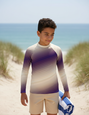 Youth Angora Ripple youth rashguards