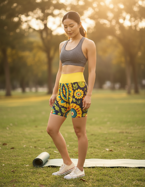 Zarif yoga shorts