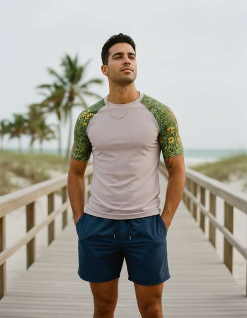Radiance Rash Guard Men's Rashguard — Dripper