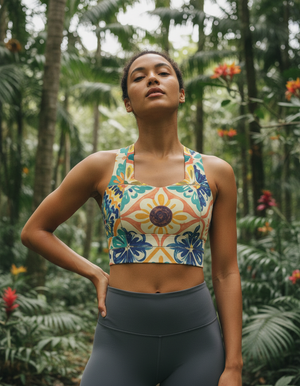 Puebla Longline Sports Bra Longline Sports Bra — Dripper