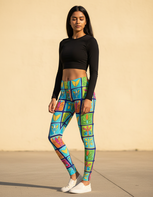 Nefertiti Leggings Women's Leggings — Dripper