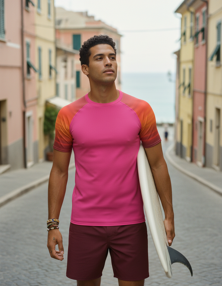 Men's Sunset Rash Guard