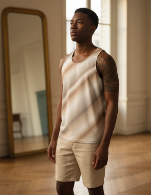 Men's White Onyx Stratum men's tank tops