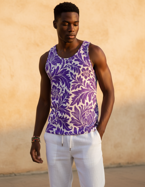 Lavender tank tops — Dripper