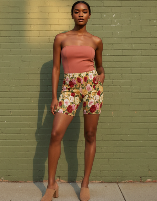 Blossom Short Shorts Short Shorts — Dripper