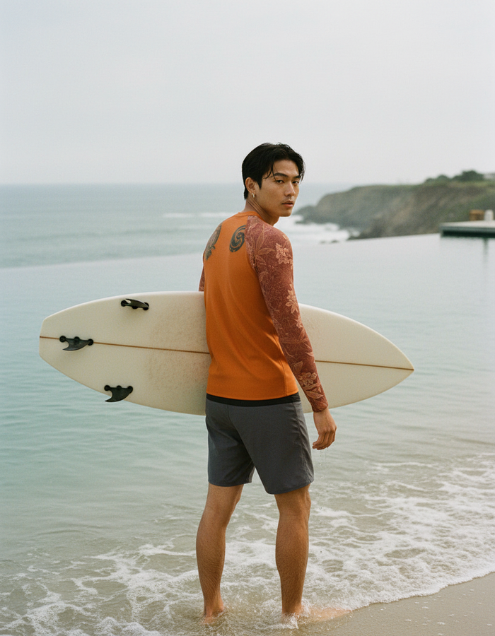 Rashguard — Men's Coral Kumo