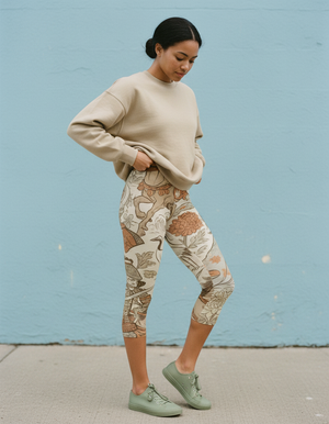 Angora Kintsugi leggings