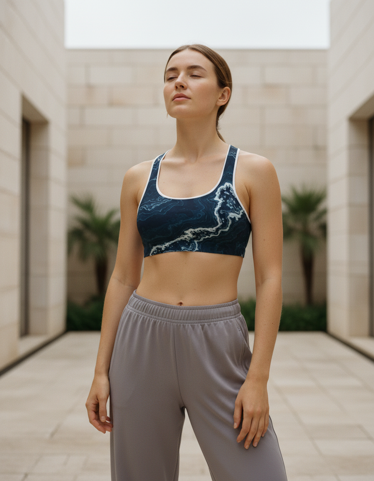 Ethereal Energy Aura Sports Bra
