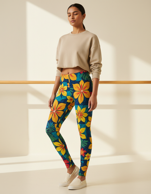 Aloha full-length leggings