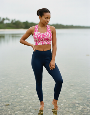 Chroma longline sports bras