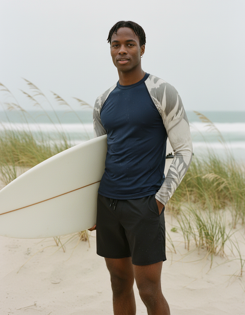 White Onyx Tropique Rash Guard
