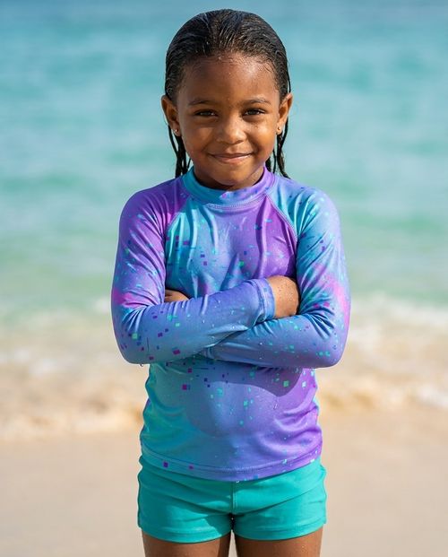 Girls Mirage girls rashguards