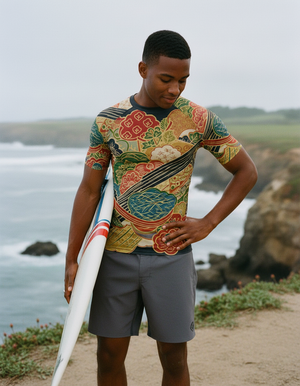 Hikari Rash Guard Men's Rashguard — Lolekai