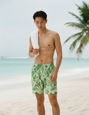 Runway Emerald Cita men's swim trunks