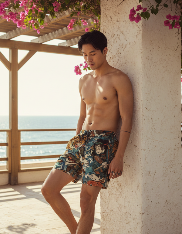 Kuniyoshi Swim Trunks swim trunks