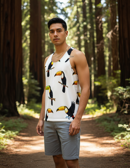 Jungle Tank Top Men's Tank Top — Dripper