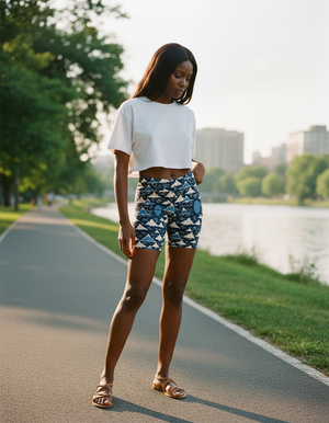 Marina Yume women's short shorts